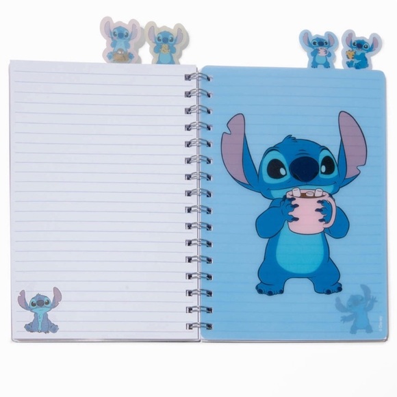 Sold… Disney Stitch Hair Accessories, notebook and headband 3 piece lot - Picture 3 of 7